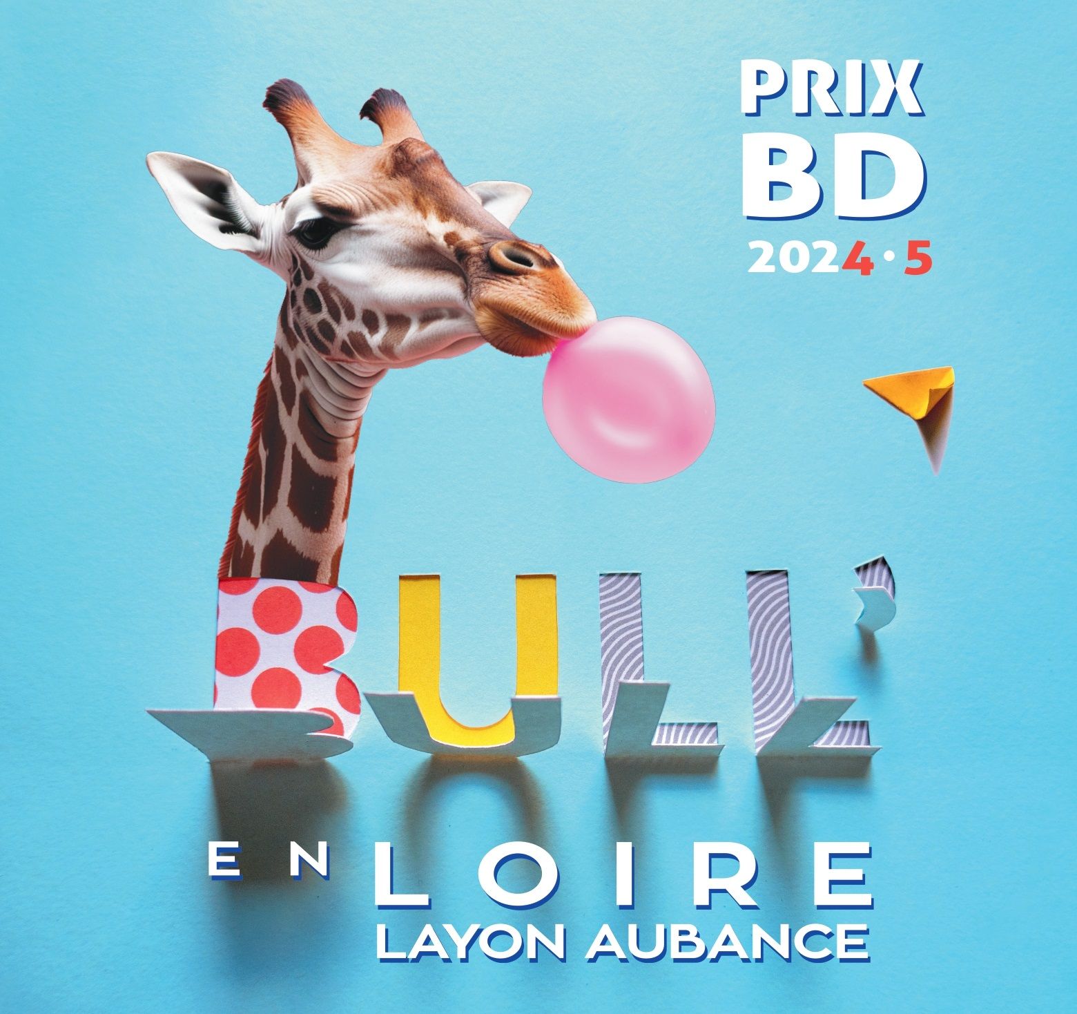 Couverture du dépliant de présentation du prix BD Bull'